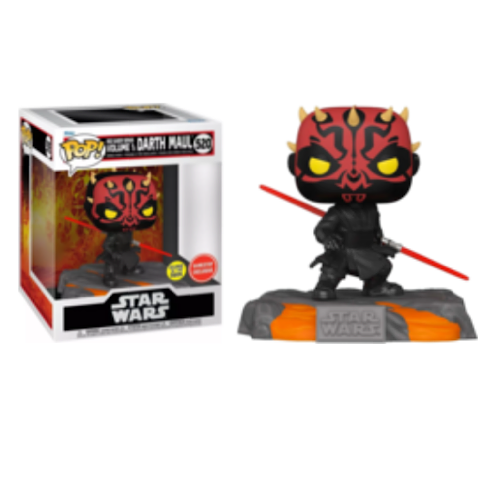 Red Saber Series Volume 1: Darth Maul, Game Stop Exclusive, Glow, #520, (Condition 8/10)