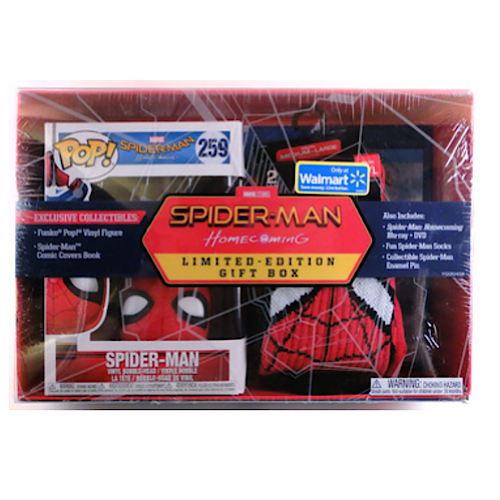 Spider-Man Homecoming, Limited Edition Gift Box, Walmart Exclusive, #259, (Condition 8/10) (Copy)