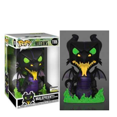 Maleficent As Dragon, 10 Inch, Glow, Amazon Exclusive, #1106, (Condition 8/10)