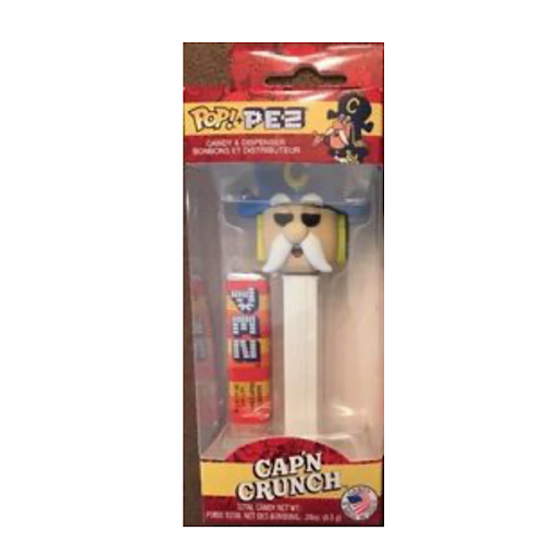 Funko PEZ: Cap'n Crunch, White, Chase, (Condition 8/10)