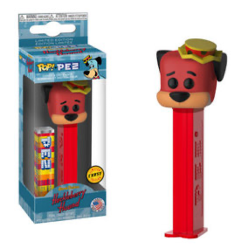 Huckleberry Hound, Pez, Chase, Red, (Condition 8/10)