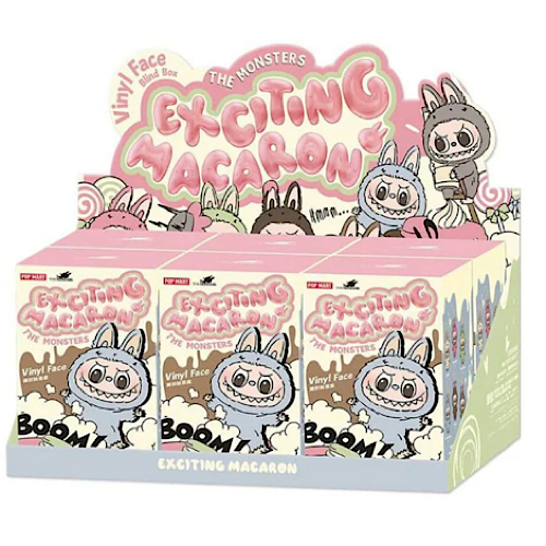 Pop Mart Labubu - The Monsters - Exciting Macaron, Blind Box, (Condition: Single Sealed Box)