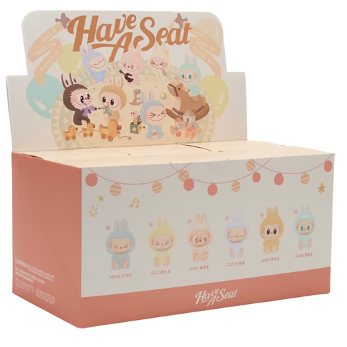 Pop Mart Labubu - The Monsters - Have A Seat, Blind Box, (Condition: Single Sealed Box)