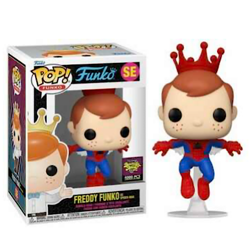 Freddy Funko As Spider-Man,  Blacklight Battle, LE4000, #SE, (Condition 7.5/10)