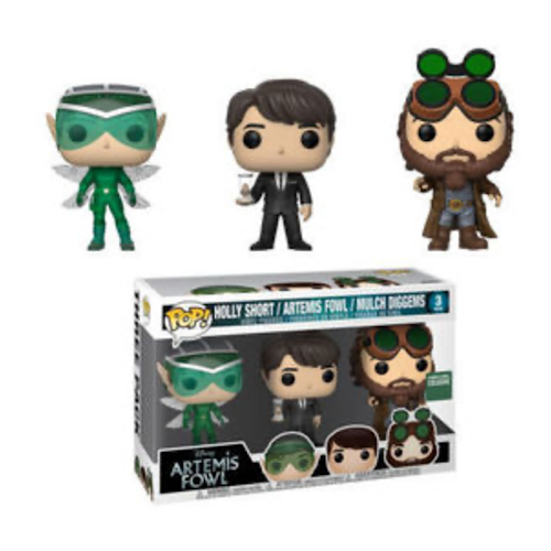 Holly Short, Artemis Fowl, Mulch Diggems, 3 Pack, Barnes & Noble Exclusive, (Condition 6.5/10)