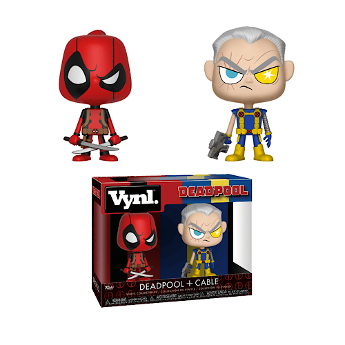Deadpool + Cable, 2-Pack, Vynl., (Condition 8/10)
