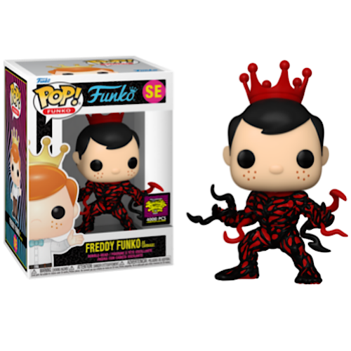 Freddy Funko As Carnage,  Blacklight Battle, LE4000, #SE, (Condition 8/10)