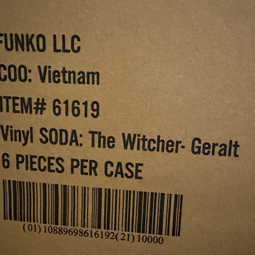 Vinyl SODA: The Witcher - Geralt CASE Includes Metallic Chase, Sealed Case