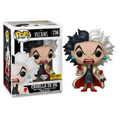 Cruella De Vil, Diamond Collection, HT Exclusive, #736, (Condition 8/10)