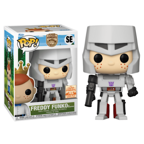 Freddy Funko As Megatron, 2023 Camp Fundays, LE3000, #SE, (Condition 7/10)