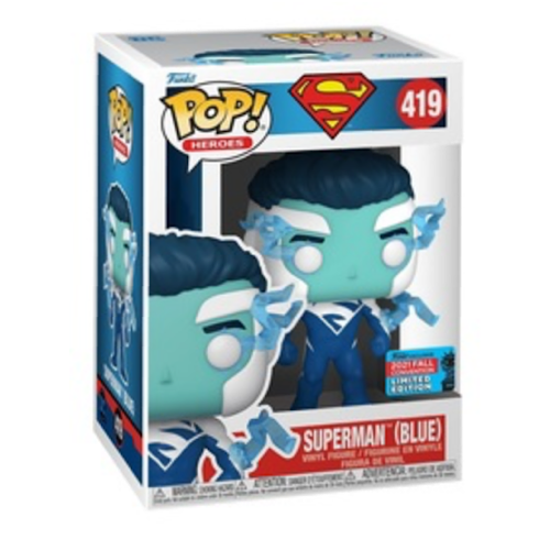 Superman (Blue), 2021 Fall Convention Exclusive, #419, (Condition 8/10)