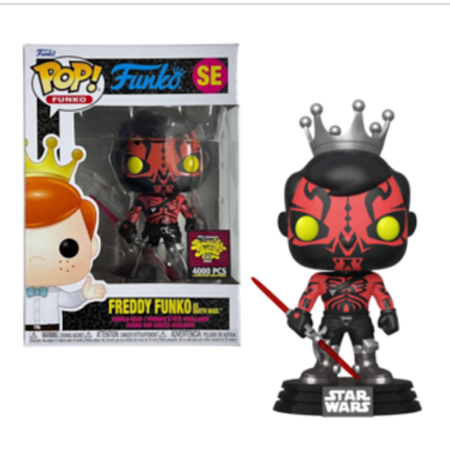 Freddy Funko As Darth Maul, Blacklight Battle, LE4000, #SE, (Condition 8/10)