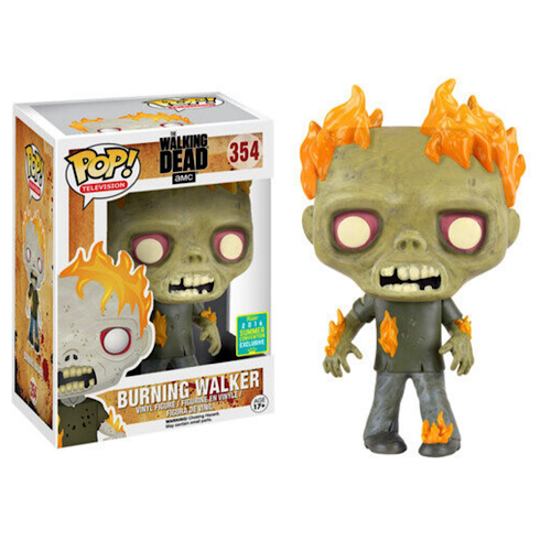 Burning Walker, 2016 SDCC Exclusive, #354, (Condition 6/10)