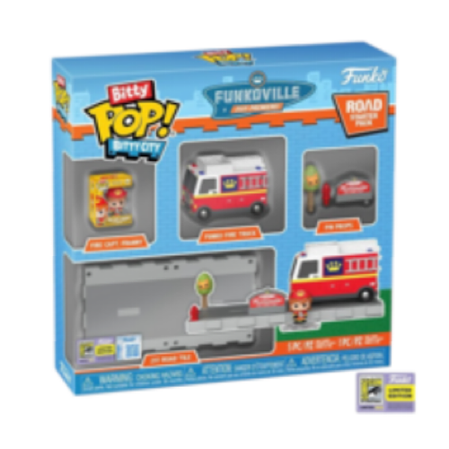Bitty City Road Starter Pack, Bitty Pop, 2025 NYCC , (Condition 8/10)