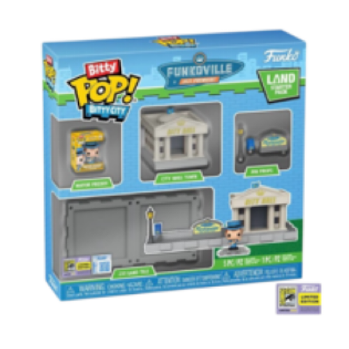 Bitty City Land Starter Pack, Bitty Pop, 2025 NYCC , (Condition 8/10)