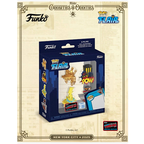 Pop! Flair, Accessory Pack, 2025 NYCC , (Condition 8/10)