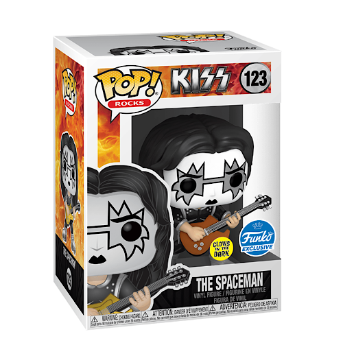 The Spaceman, Glow, Funko Exclusive, #123, (Condition 7.5/10)