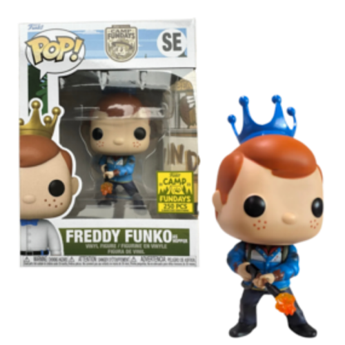 Freddy Funko As Hopper, Camp Fundays, Error Box, LE250, #SE, (Condition 8/10)