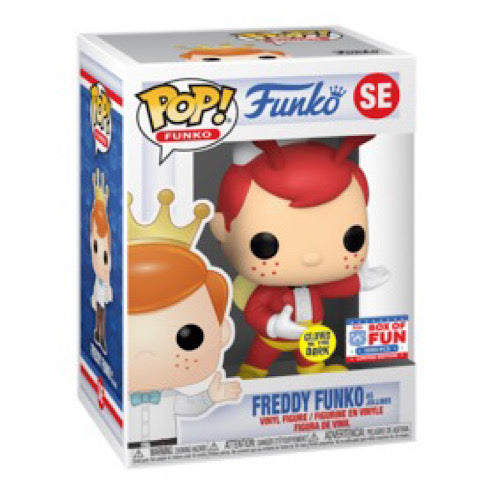 Freddy Funko as Jollibee, Glow, Box Of Fun Exclusive, LE1000, #SE, (Condition 8/10)