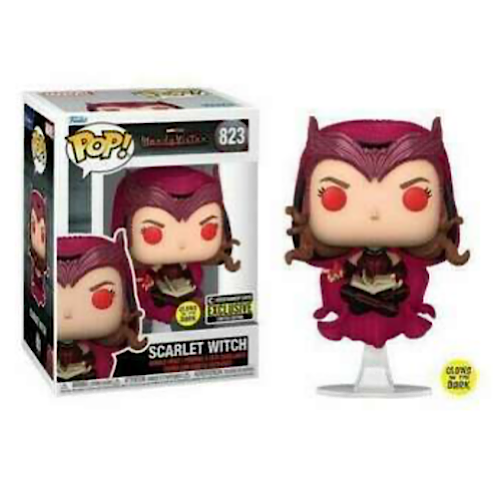 Scarlet Witch, Glow, EE Exclusive, #823, (Condition 8/10)