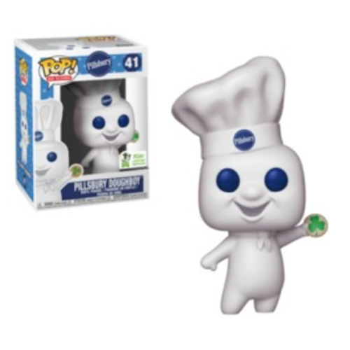Pillsbury Doughboy, Shamrock Cookie, 2019 ECCC Exclusive, #41, (Condition 8/10)