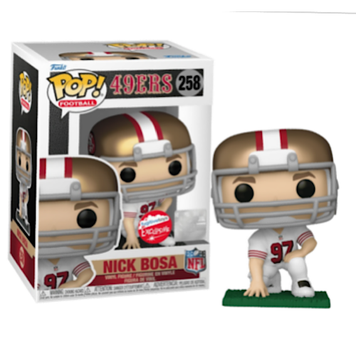 Nick Bosa, Fugitive Toys Exclusive, #258, (Condition 8/10)