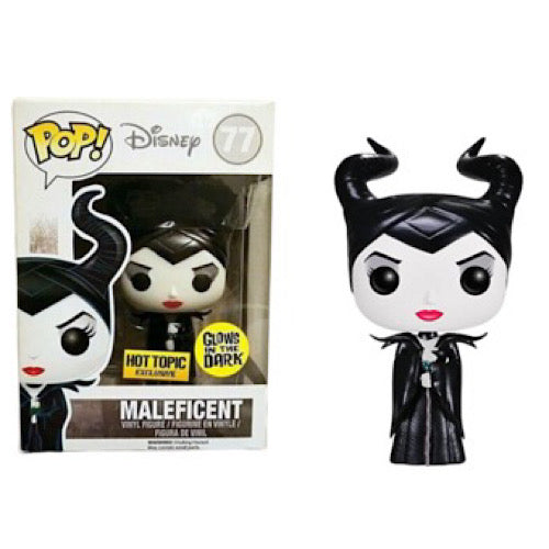 Maleficent, Glow, HT Exclusive (NO STICKER), #77, (Condition 7/10)