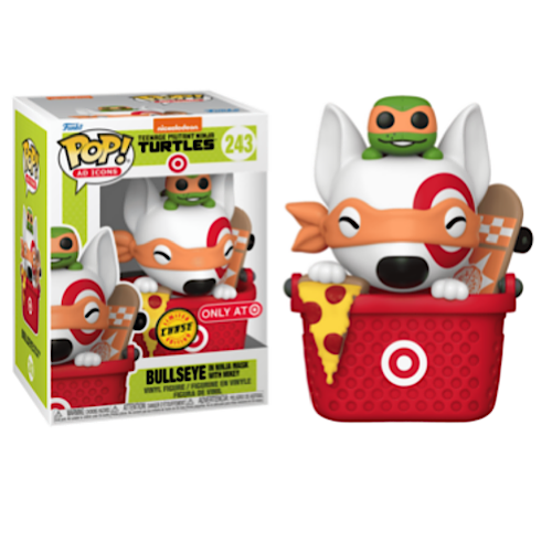 Bullseye In Ninja Mask With Mikey, Chase, Target Exclusive, #243, (Condition 6.5/10)