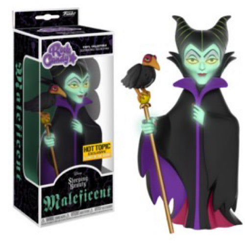 Maleficent, Rock Candy, Glow, Target Exclusive, (Condition 8/10)