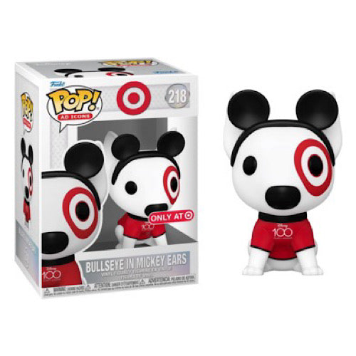 Bullseye In Mickey Ears, Target Exclusive, #218, (Condition 7/10)