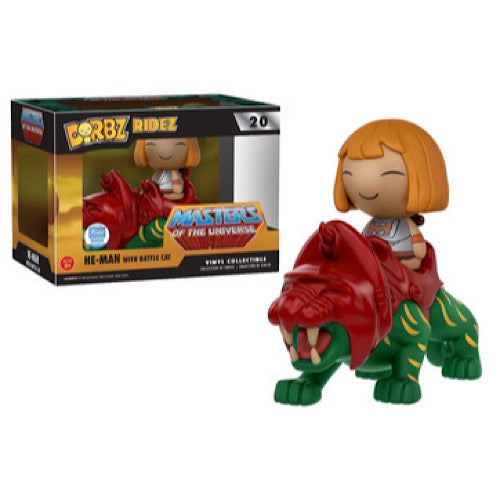 He-Man with Battle Cat, Rides, Funko Shop Exclusive, LE5000, #20, (Condition 8/10)