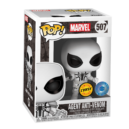 Agent Anti-Venom, Chase, Pop In A Box Exclusive, #507, (Condition 8/10)