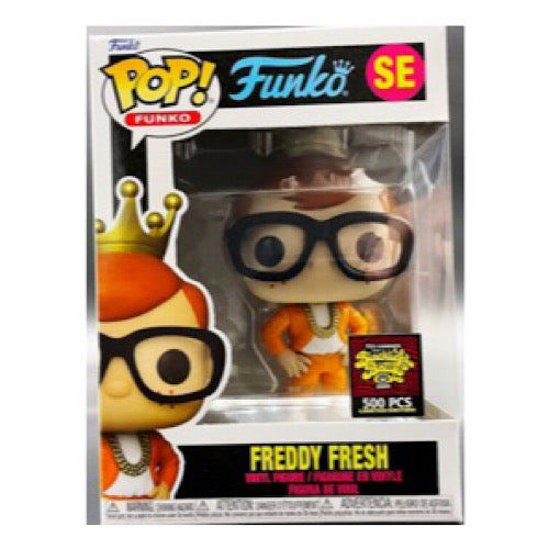Freddy Fresh, Orange, Blacklight Battle, LE500, #SE, (Condition 7.5/10)