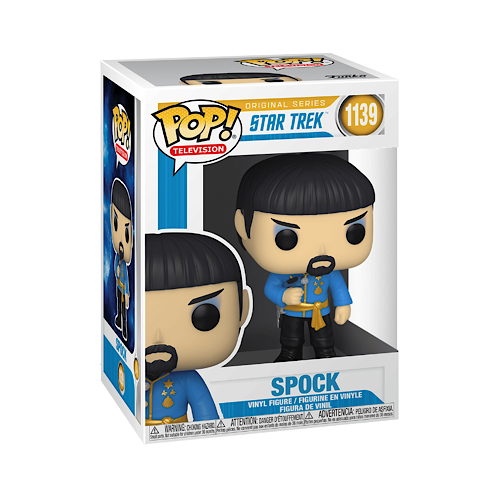 Pop! Television: Star Trek - Mirror Mirror Outfit, Spock, #1139, (Condition 6.5/10)