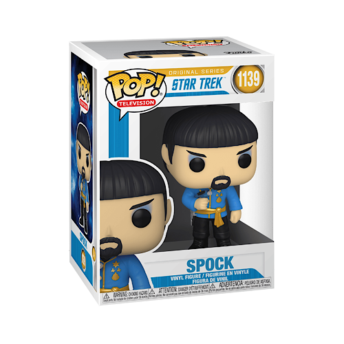 Spock, Mirror Mirror Outfit, #1139, (Condition 7.5/10)