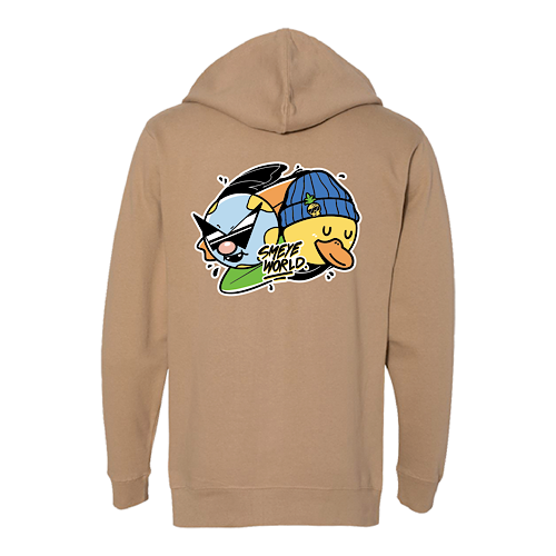 Smeye Surf Punk Zip Sweatshirt Hoodie