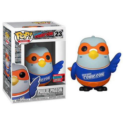 Paulie Pigeon (Blue), 2020 Fall Convention LE Exclusive, #23, (Condition 7/10)