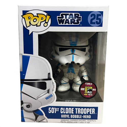 501st Clone Trooper, 2012 SDCC, LE480, #25, (Condition 7.5/10)