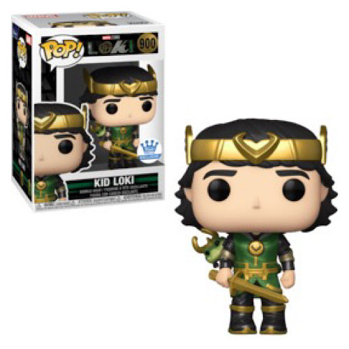 Kid Loki, Metallic, Funko Shop Exclusive, #900, (Condition 8/10)