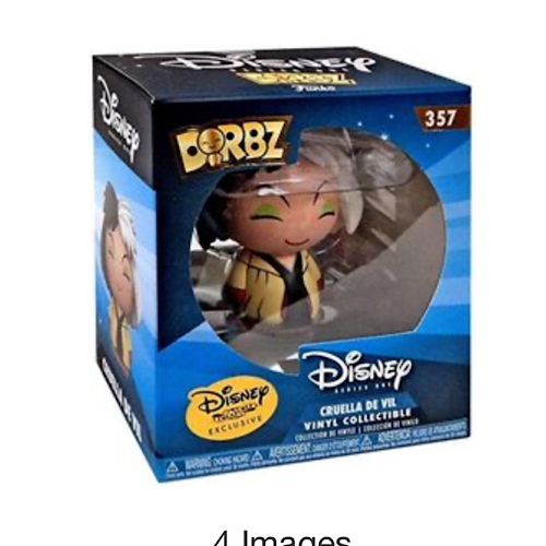 Cruella De Vil, Dorbz, Disney Exclusive, #357, (Condition 8/10)