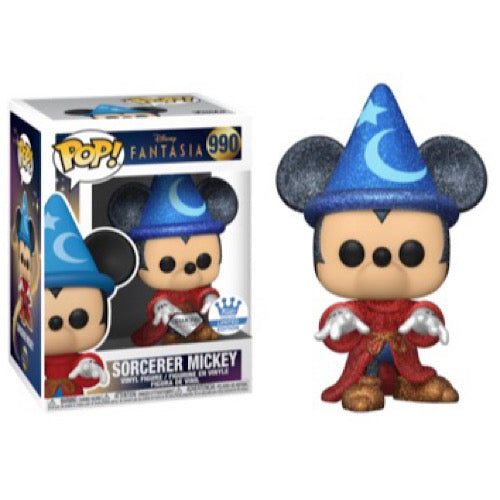 Sorcerer Mickey, Diamond Collection, Funko Shop Exclusive, #990, (Condition 8/10)