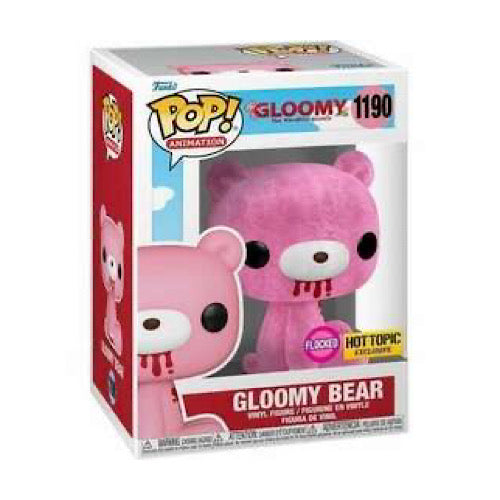 Gloomy Bear, Flocked, Hot Topic Exclusive, #1190, (Condition 8/10)