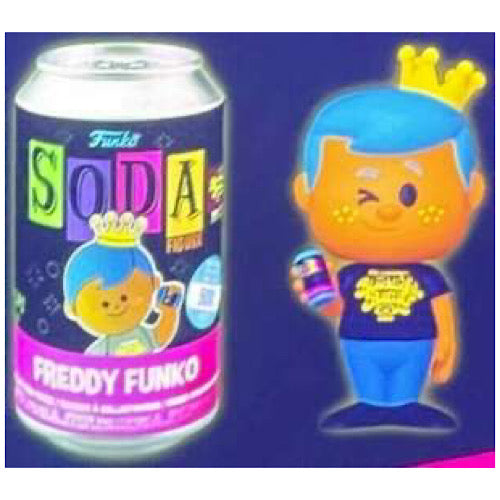 Vinyl SODA: Freddy Funko, Blacklight Battle, LE500, Sealed