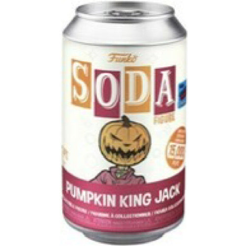 Vinyl SODA: Pumpkin King Jack, 2021 Fall Convention. Common, Unsealed, (Condition 8/10)