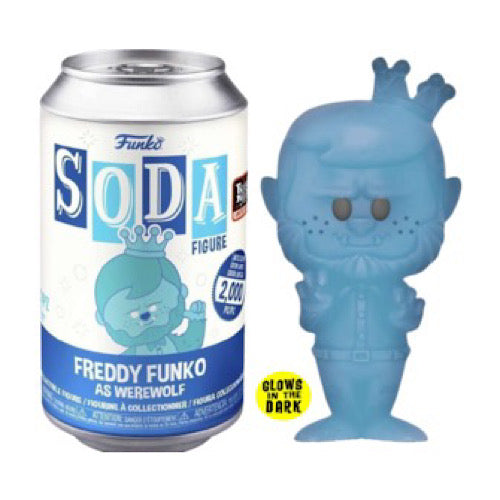 Vinyl SODA: Freddy Funko As Spirit, Glow, Fright Night Exclusive, LE2000, Unsealed