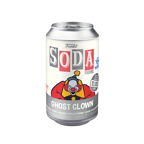 Vinyl SODA: Scooby-Doo- Ghost Clown, Funko Shop Exclusive, Common, Unsealed