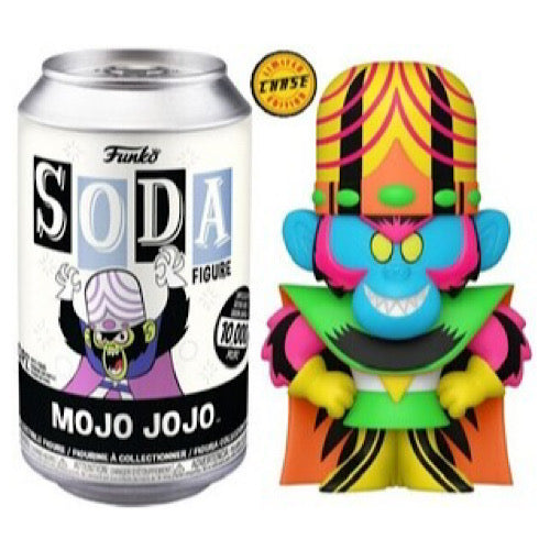 Vinyl SODA: Powerpuff Girls - Mojo Jojo, Chase, Blacklight, Unsealed