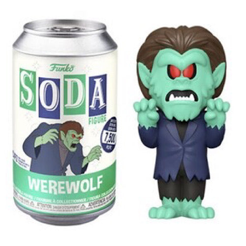 Vinyl SODA: Scooby Doo- Werewolf, Common, Unsealed