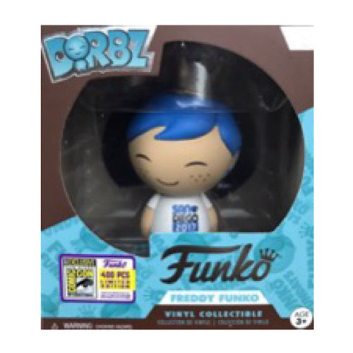 Freddy Funko, San Diego - Blue Hair, Dorbz, 2017 SDCC, LE400, #SE, (Condition 8/10)