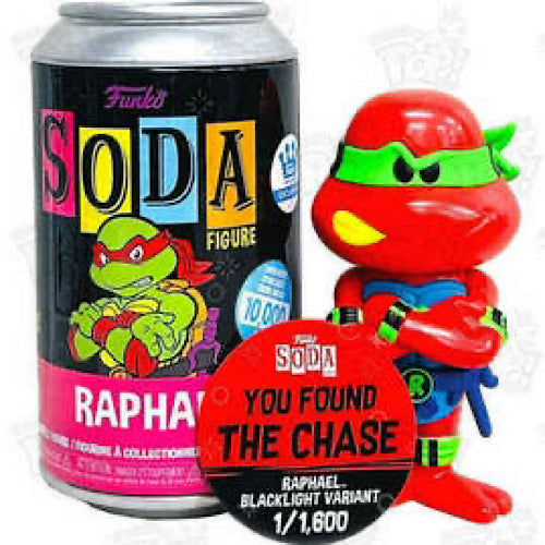 Vinyl SODA: Raphael, CHASE, Funko Shop Exclusive, Blacklight, LE1600, Unsealed